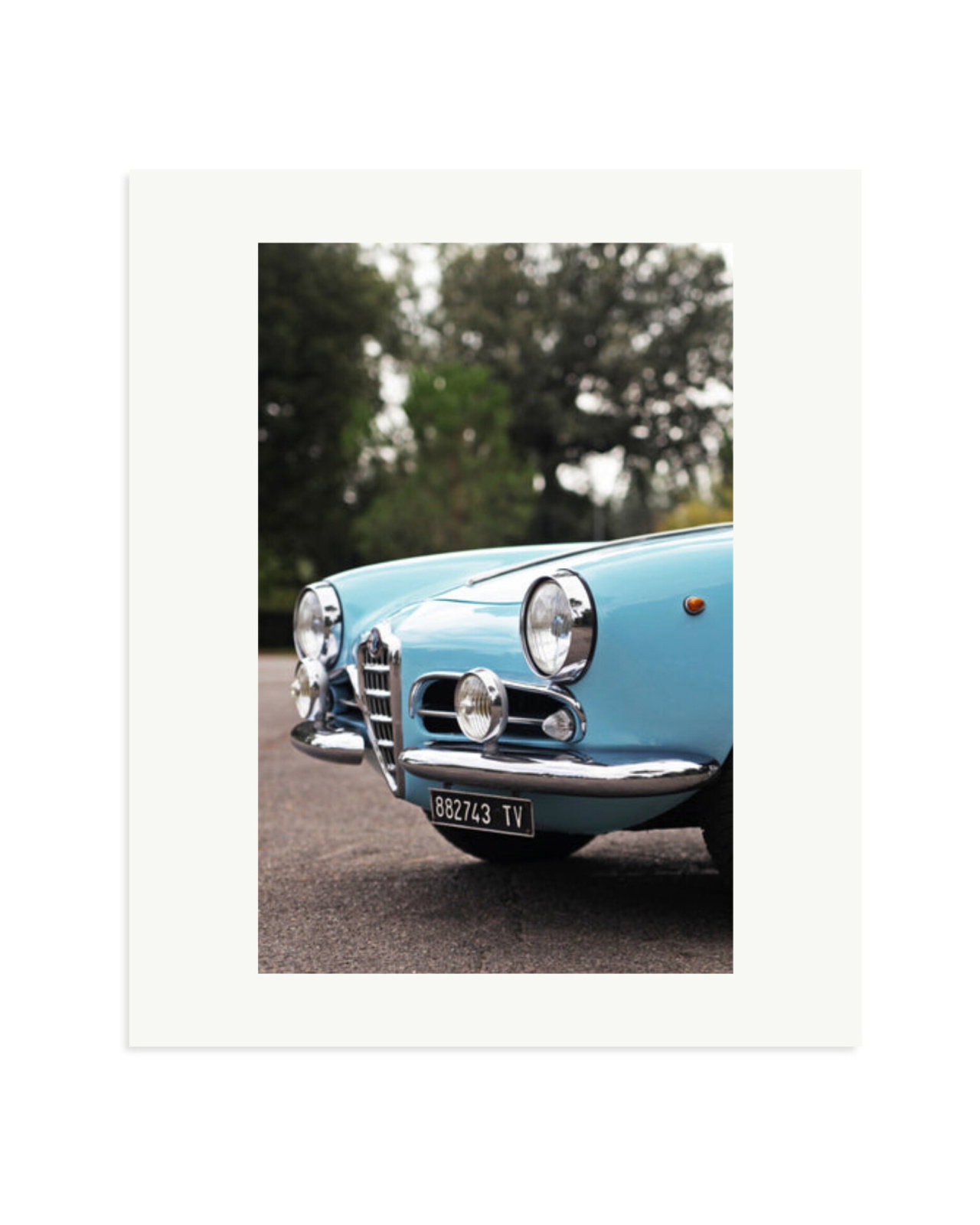 Alfa Romeo Giulietta Spider Print Only / Large
