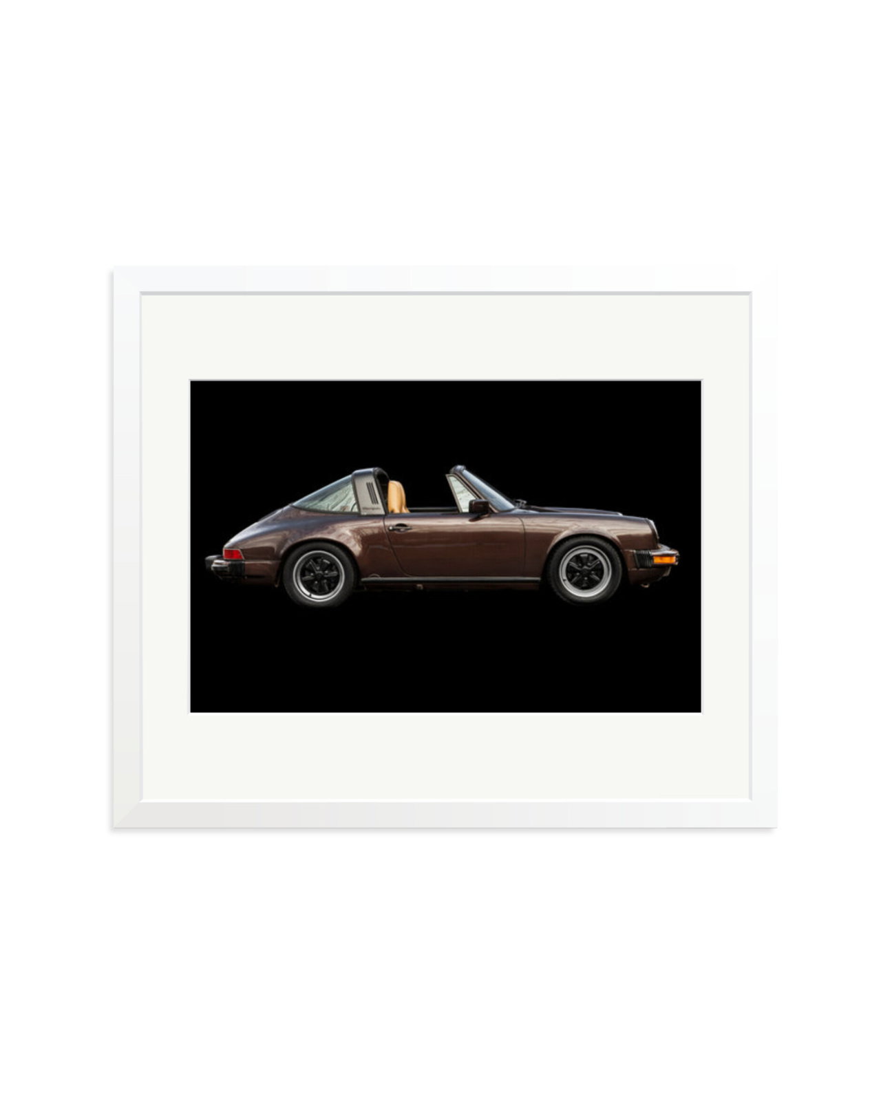 Porsche Targa White / Large