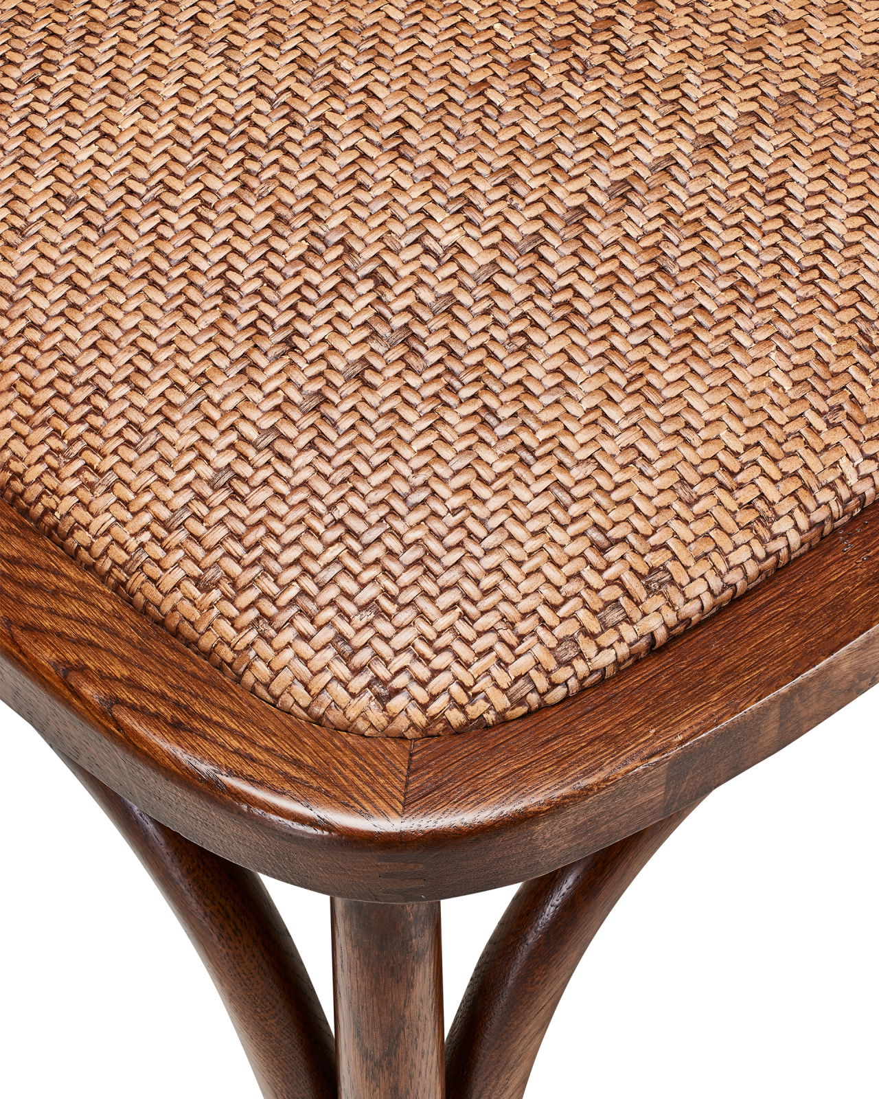 Newport Cross matstol rich brown