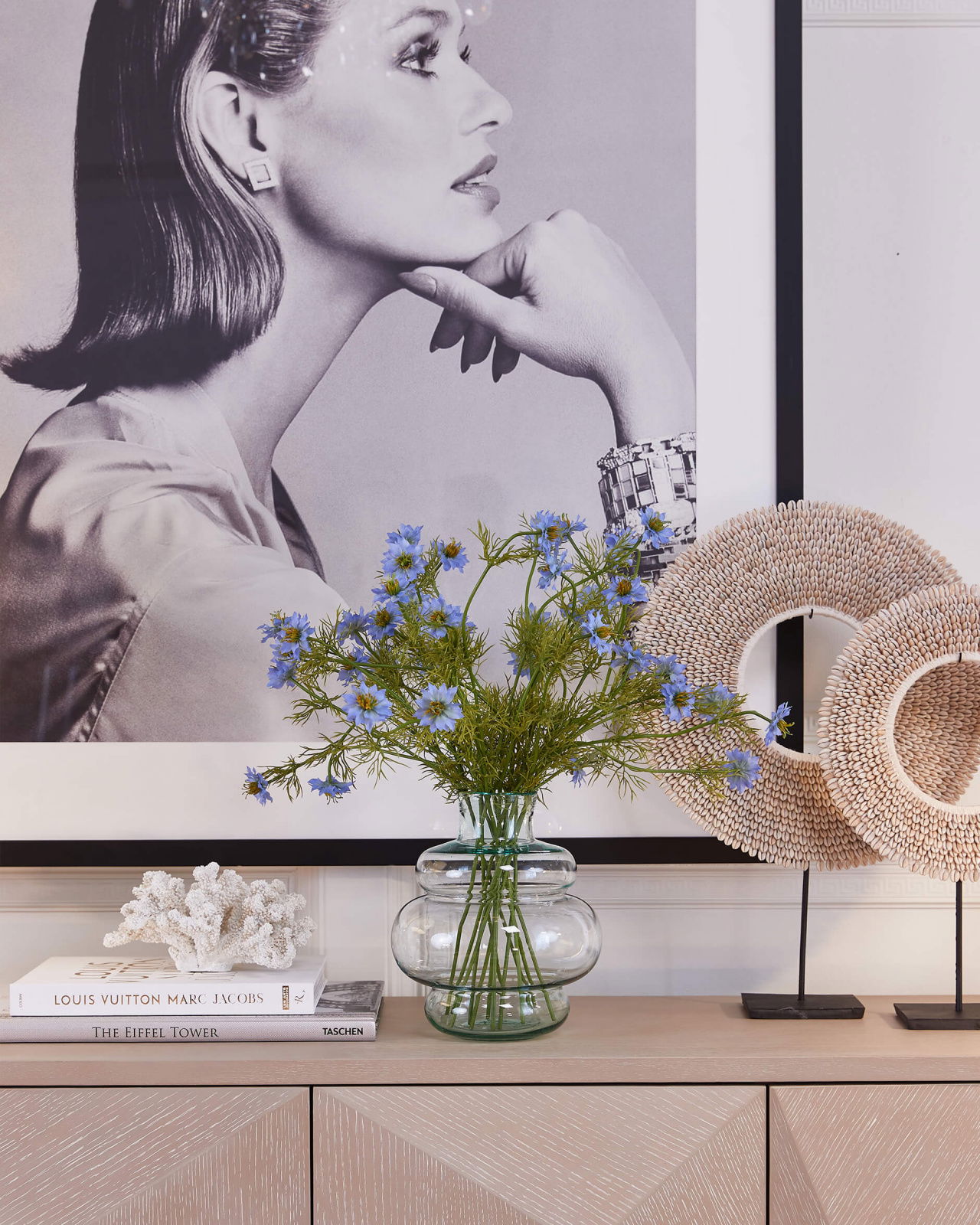 Nigella snittblomma blå