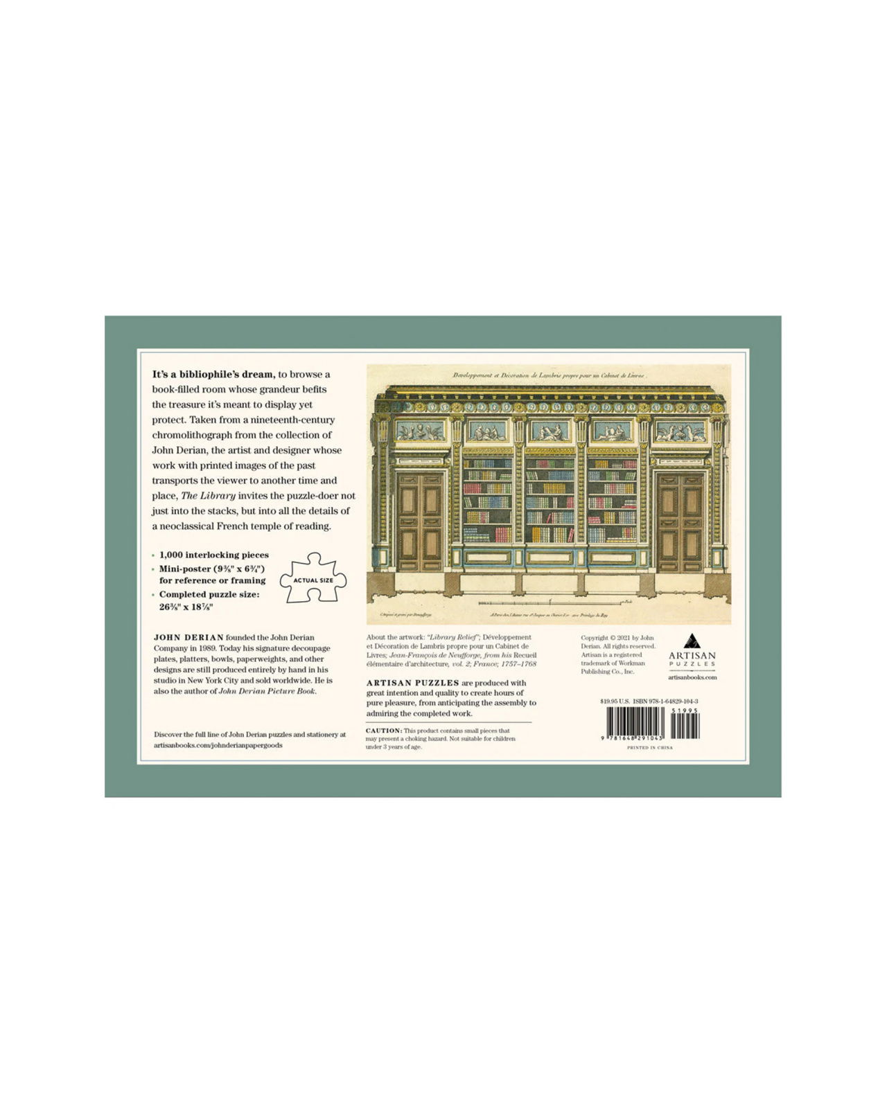 In The Library pussel