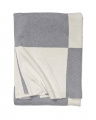 Square Throw Grey