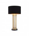 Condo table lamp antique brass