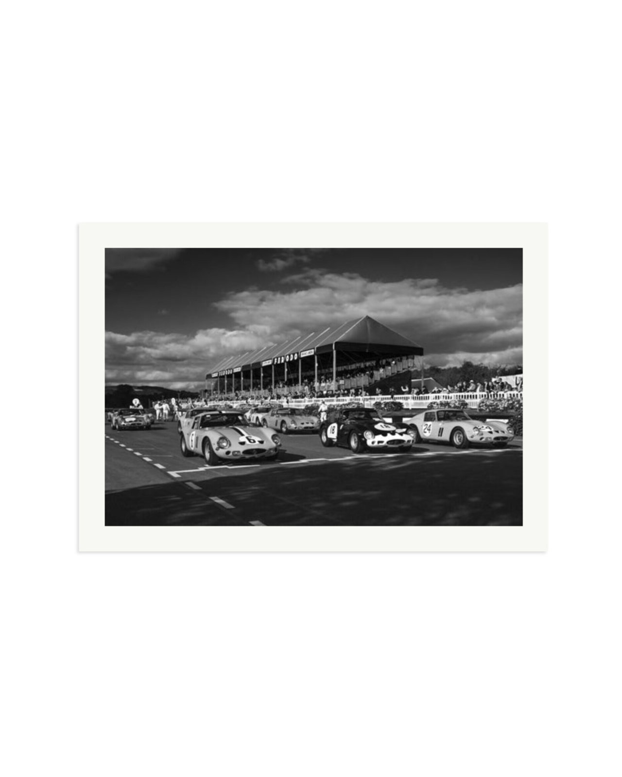 Ferarri 250 GTO's Print Only / XXL