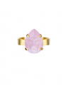 Mini Drop sormus soft pink