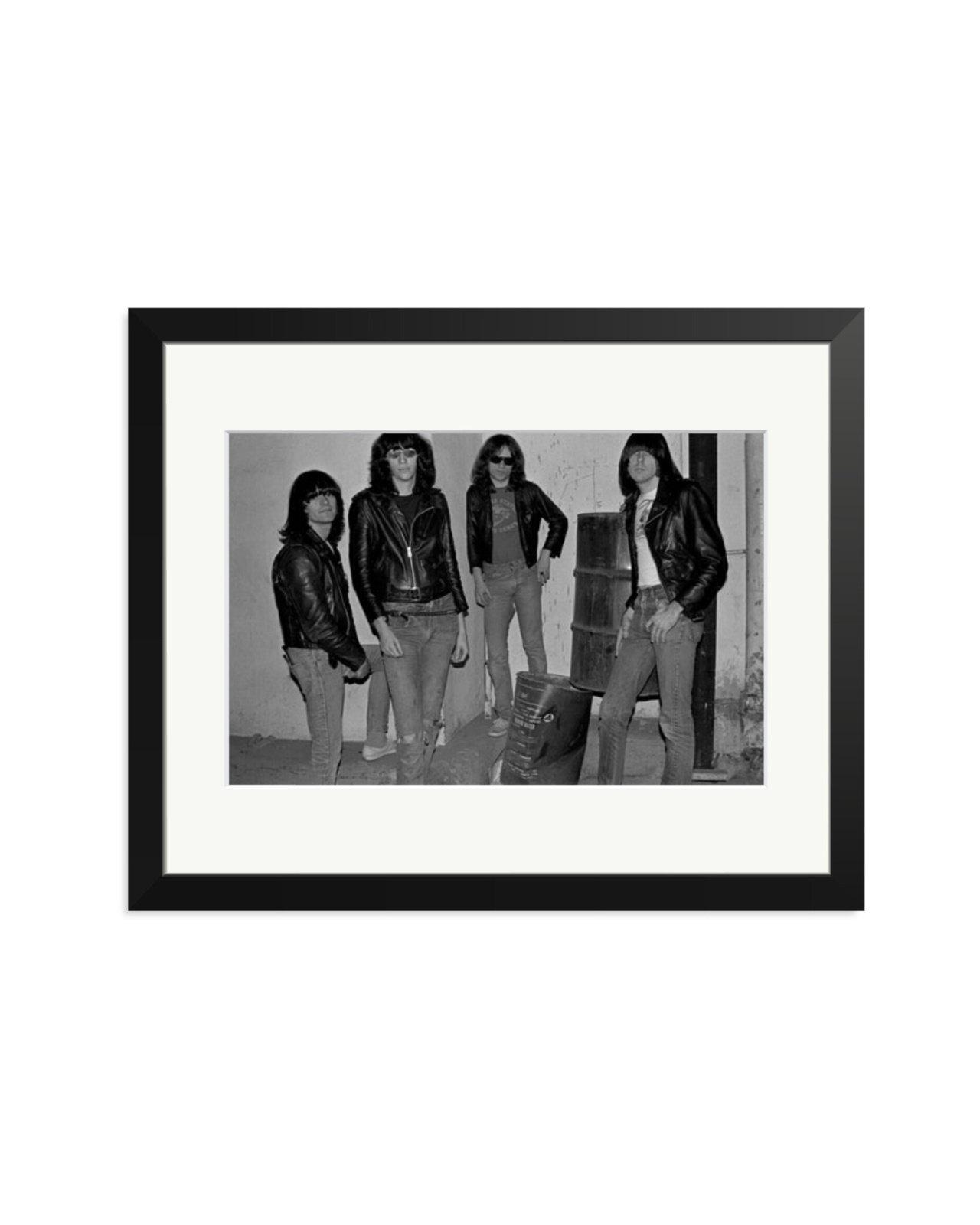Joey Ramone and The Ramones 1978 Black / Medium