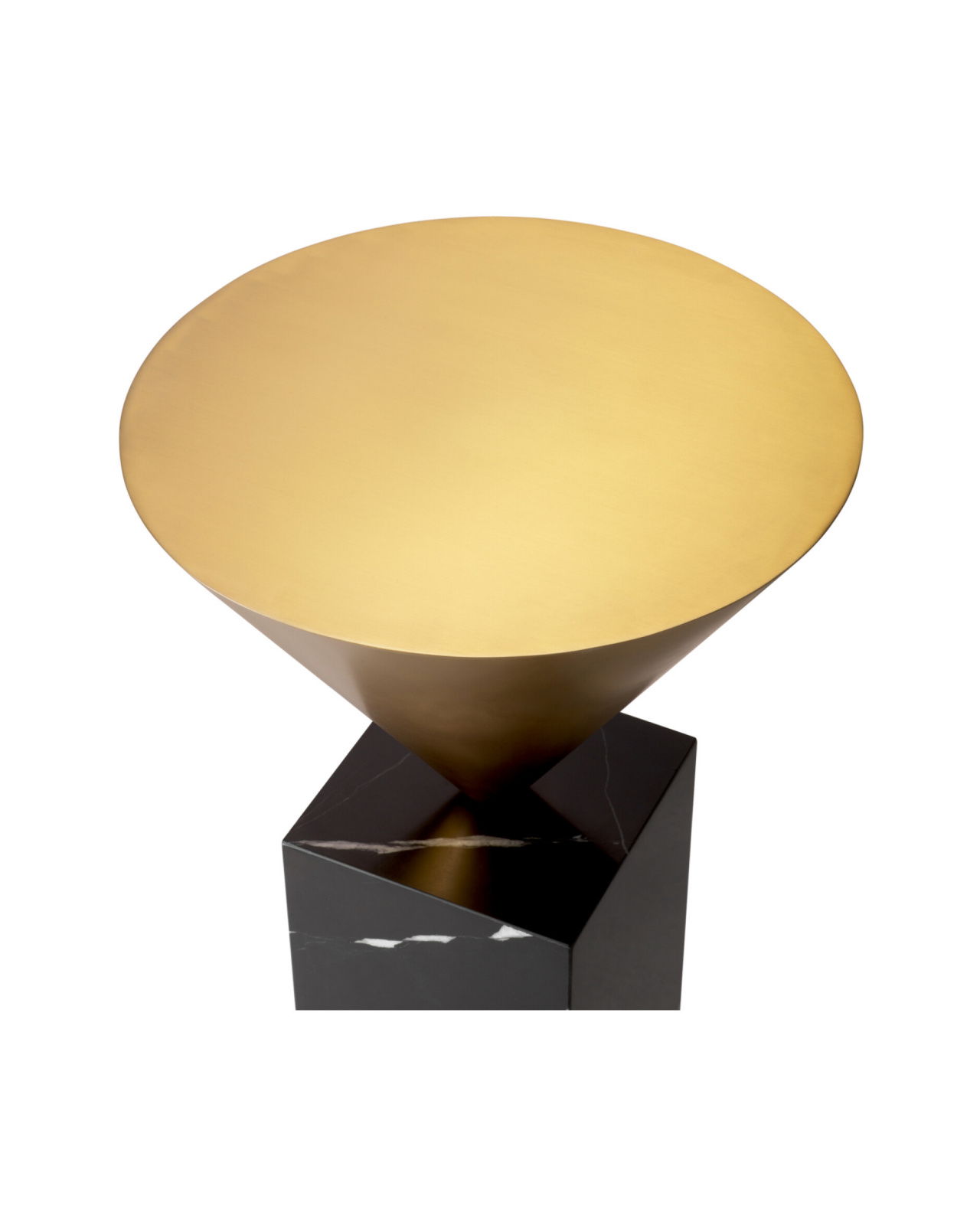 Nota sidobord svart marmor