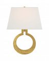 Large Ring Wall Sconce Gilded