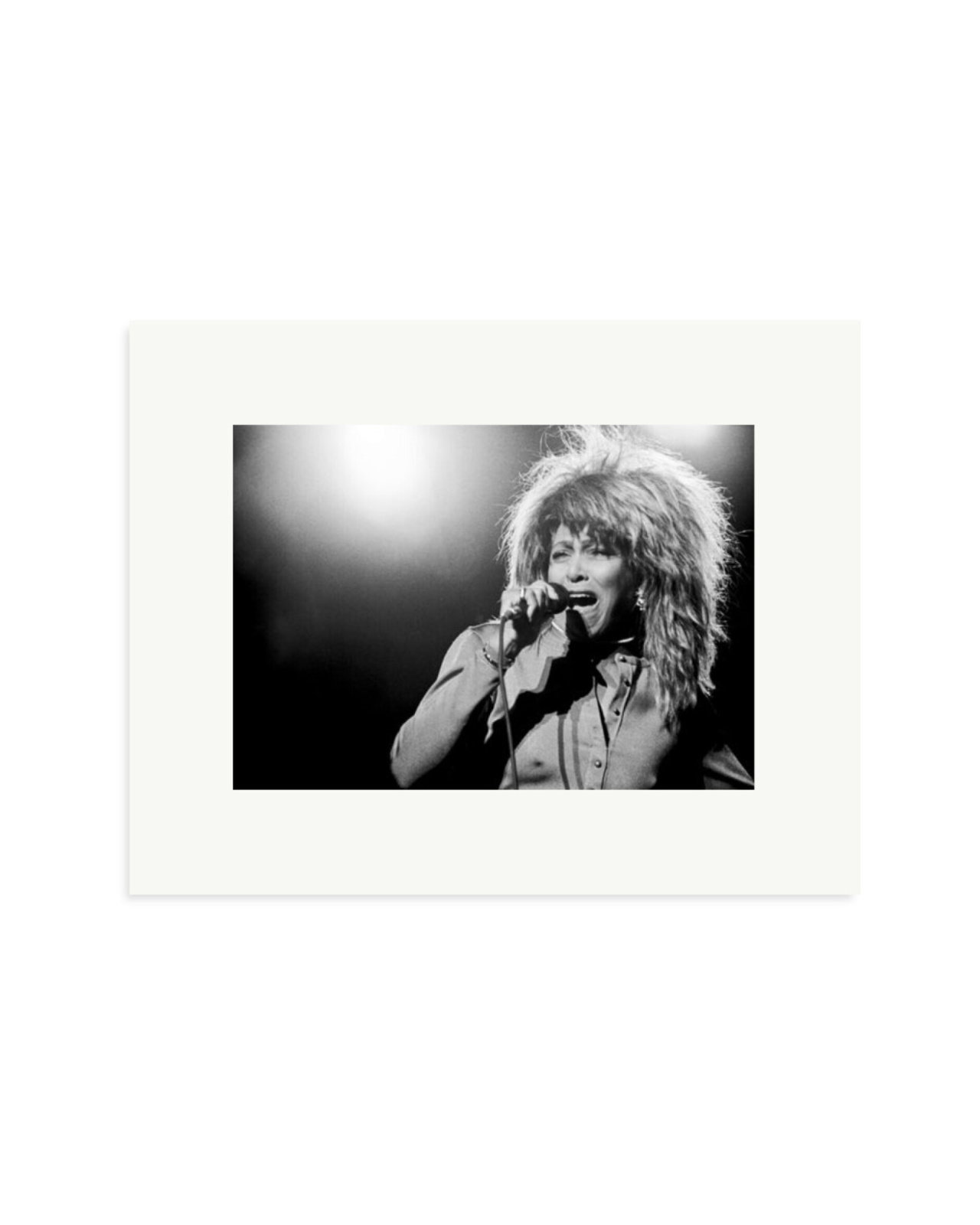 Tina Turner on stage in 1987 Print Only / Small