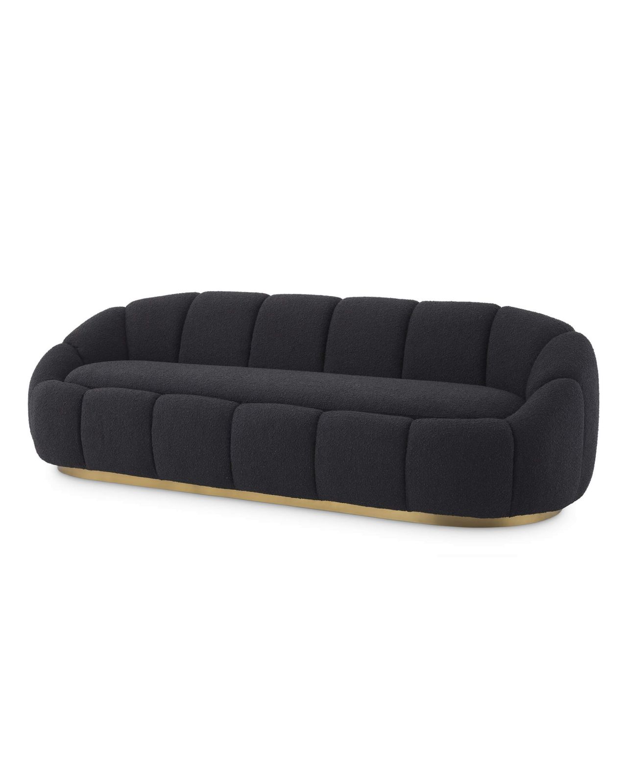 Inger Sofa Bouclé Black