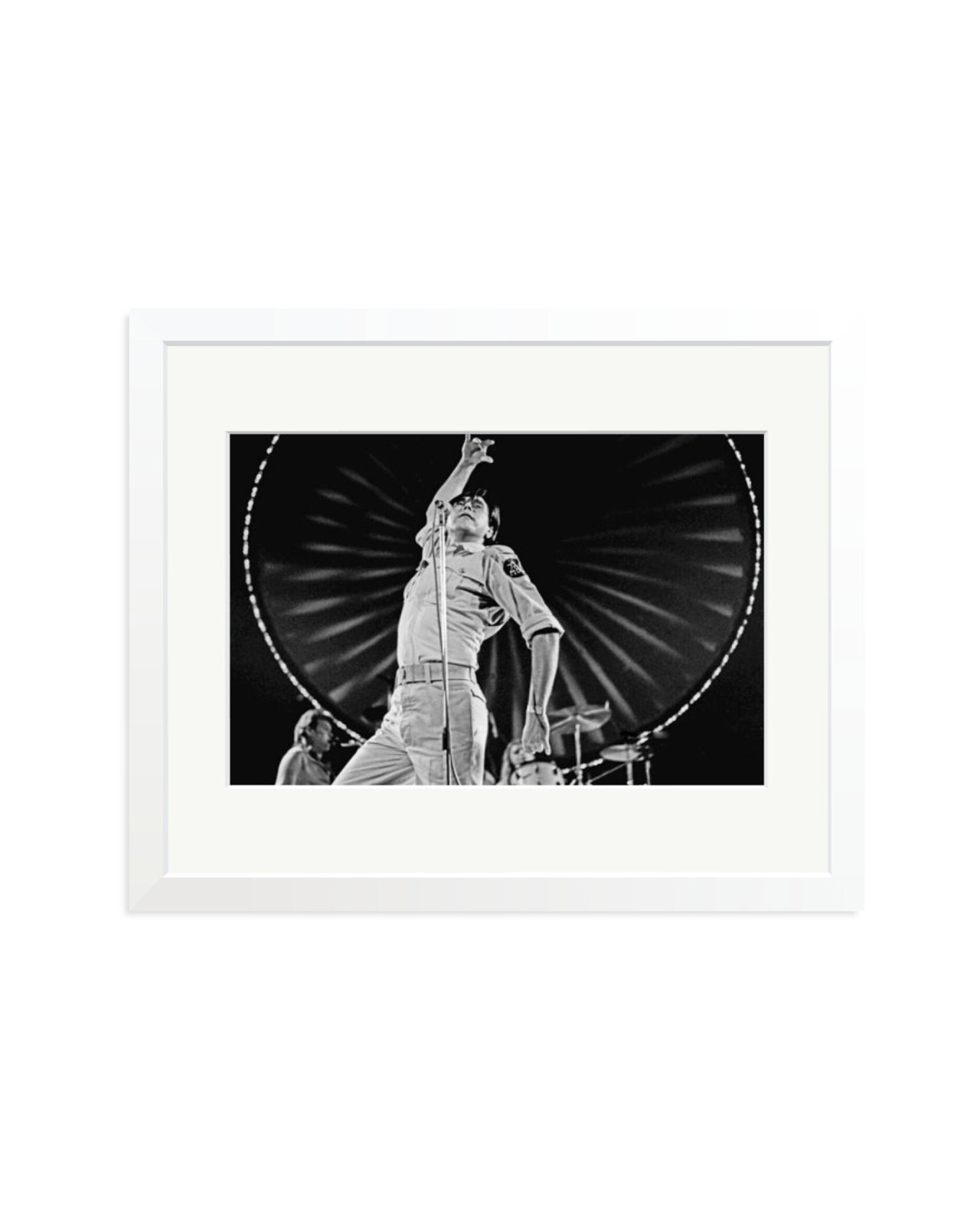 Bryan Ferry of Roxy Music 1975 White / Medium