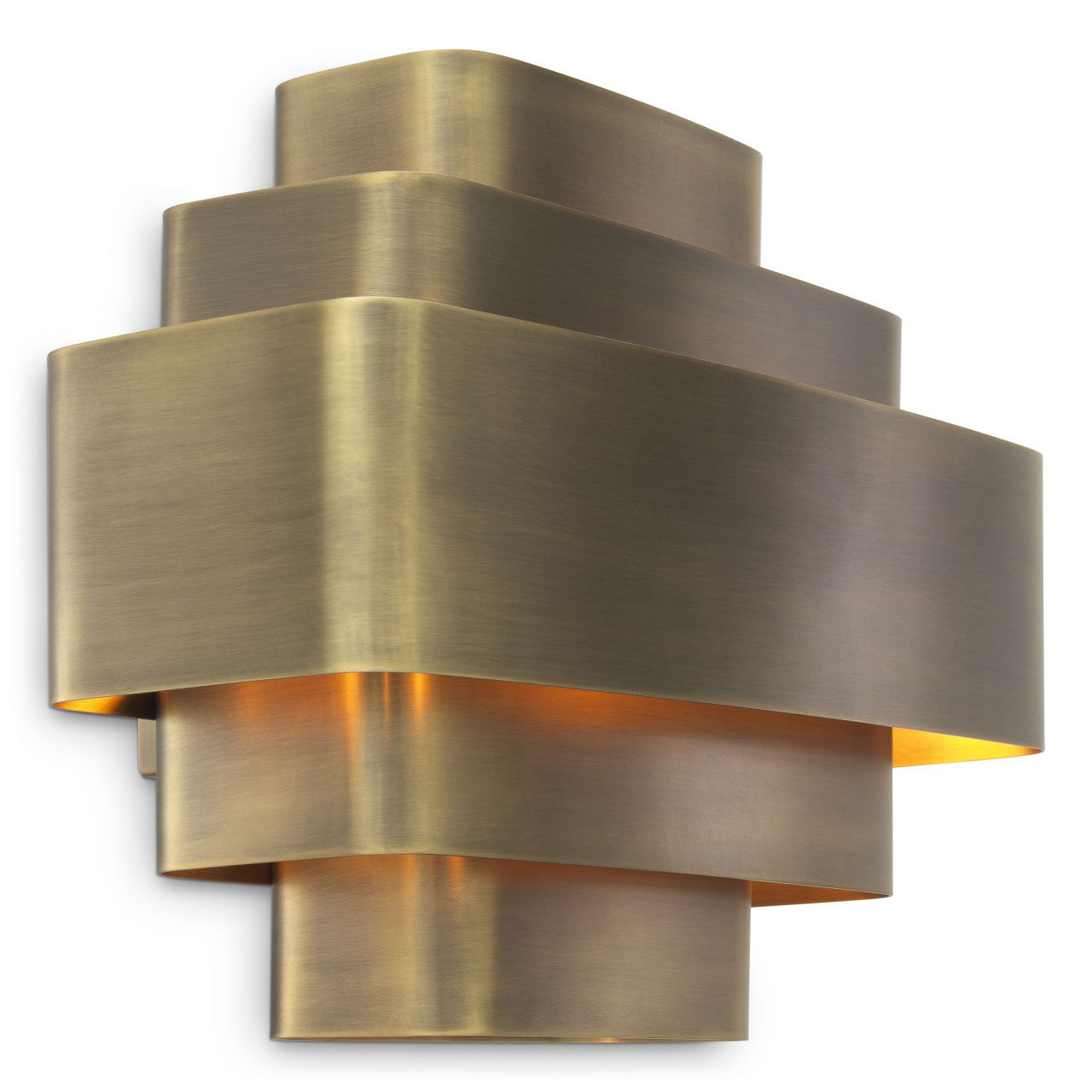 Pegaso Wall Lamp Vintage Brass