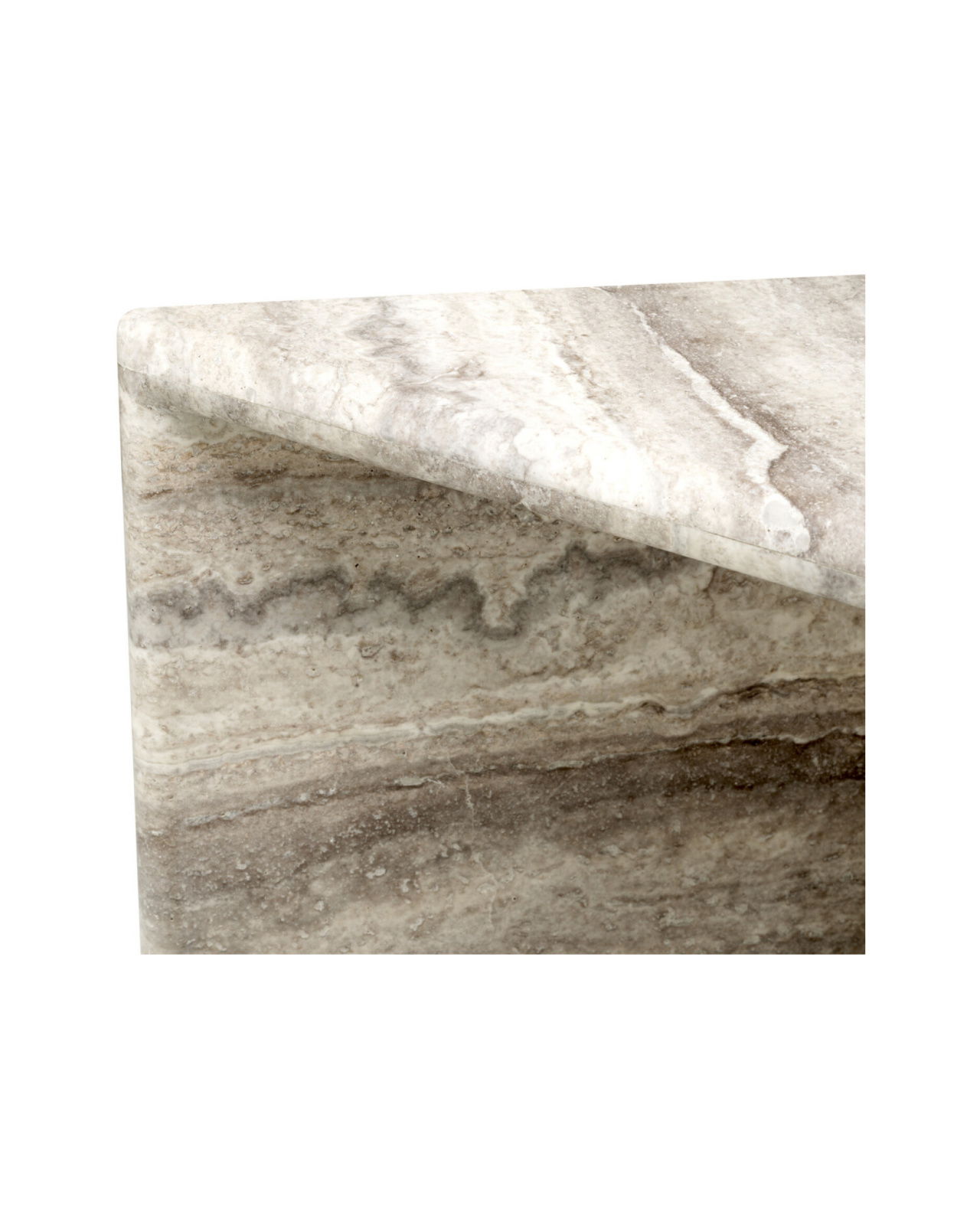 Northbridge piedestal zilver travertijn