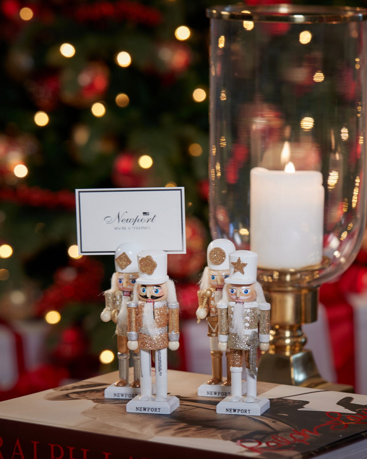 Julian nötknäppare placeringskortshållare 4-pack