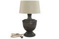 Capri bordlampe sort OUTLET