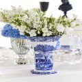 Blue Italian vase