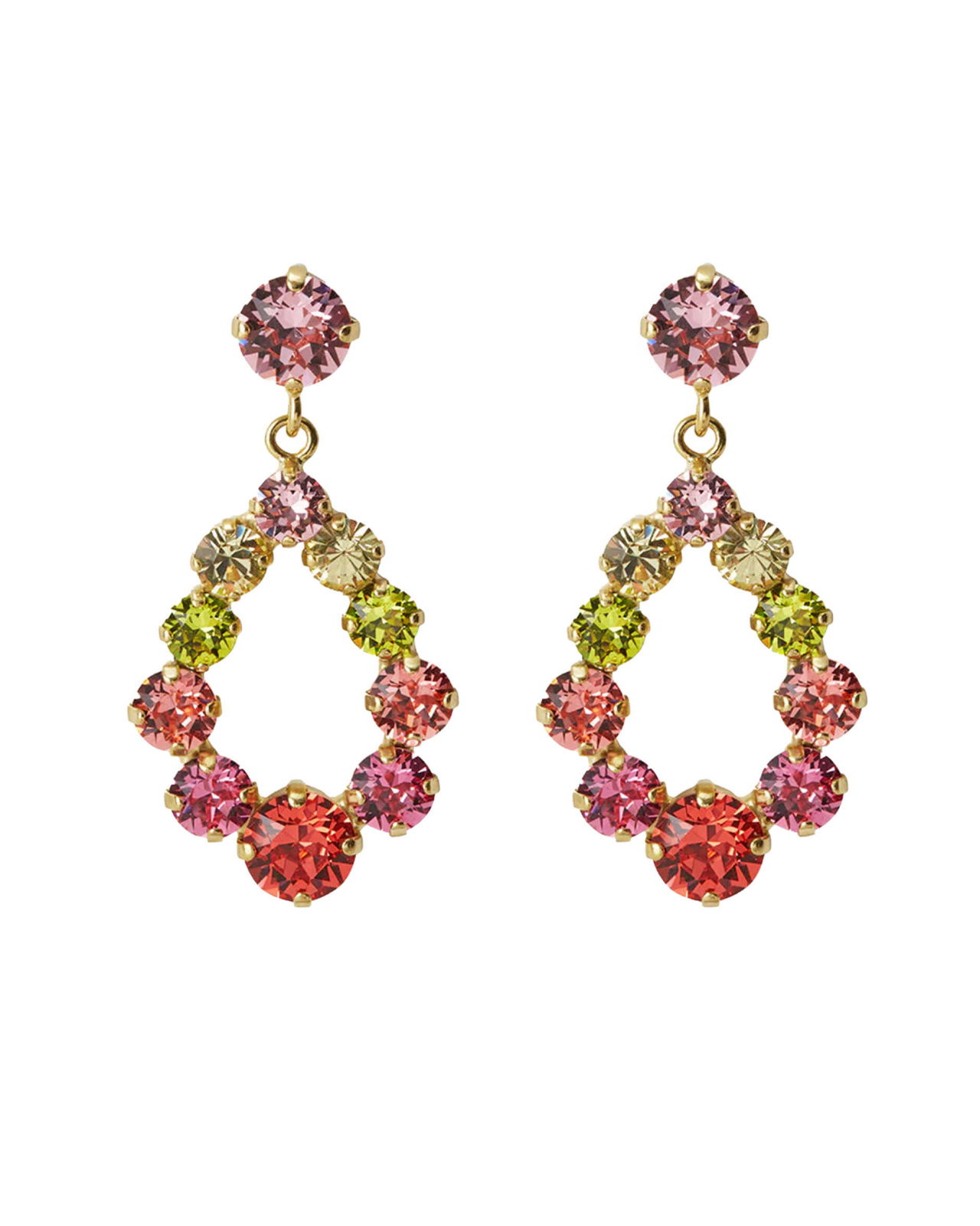Mini Delia Earrings Tropicana Combo