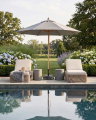 Capri parasol grey