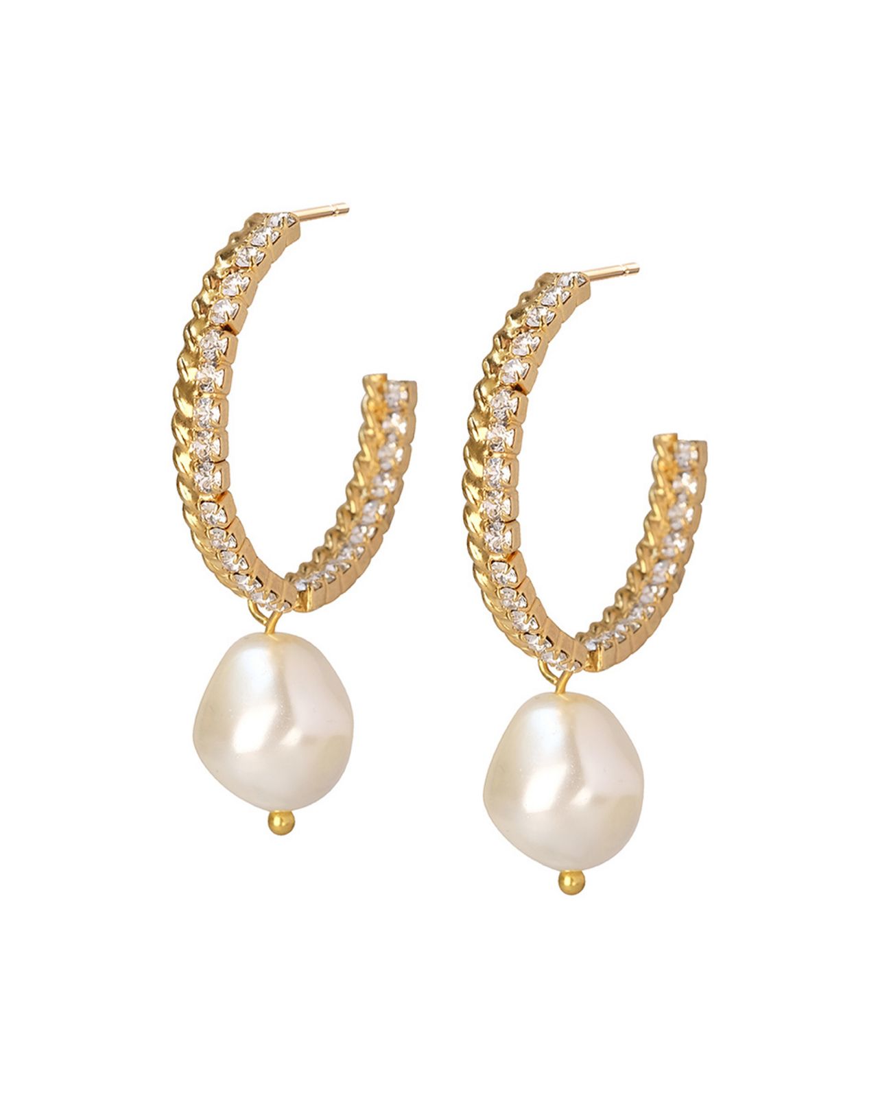 Kaia Pearl örhängen crystal