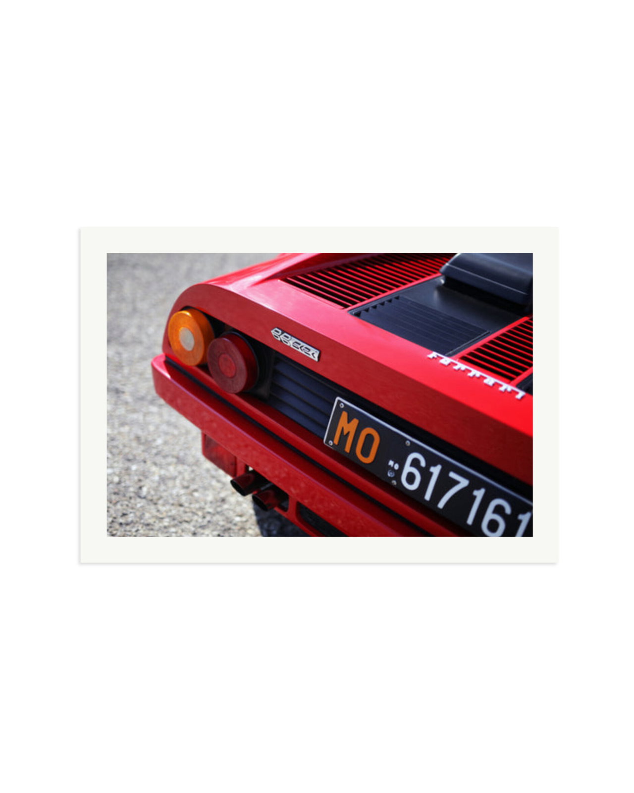 Ferrari 512 Print Only / XXL
