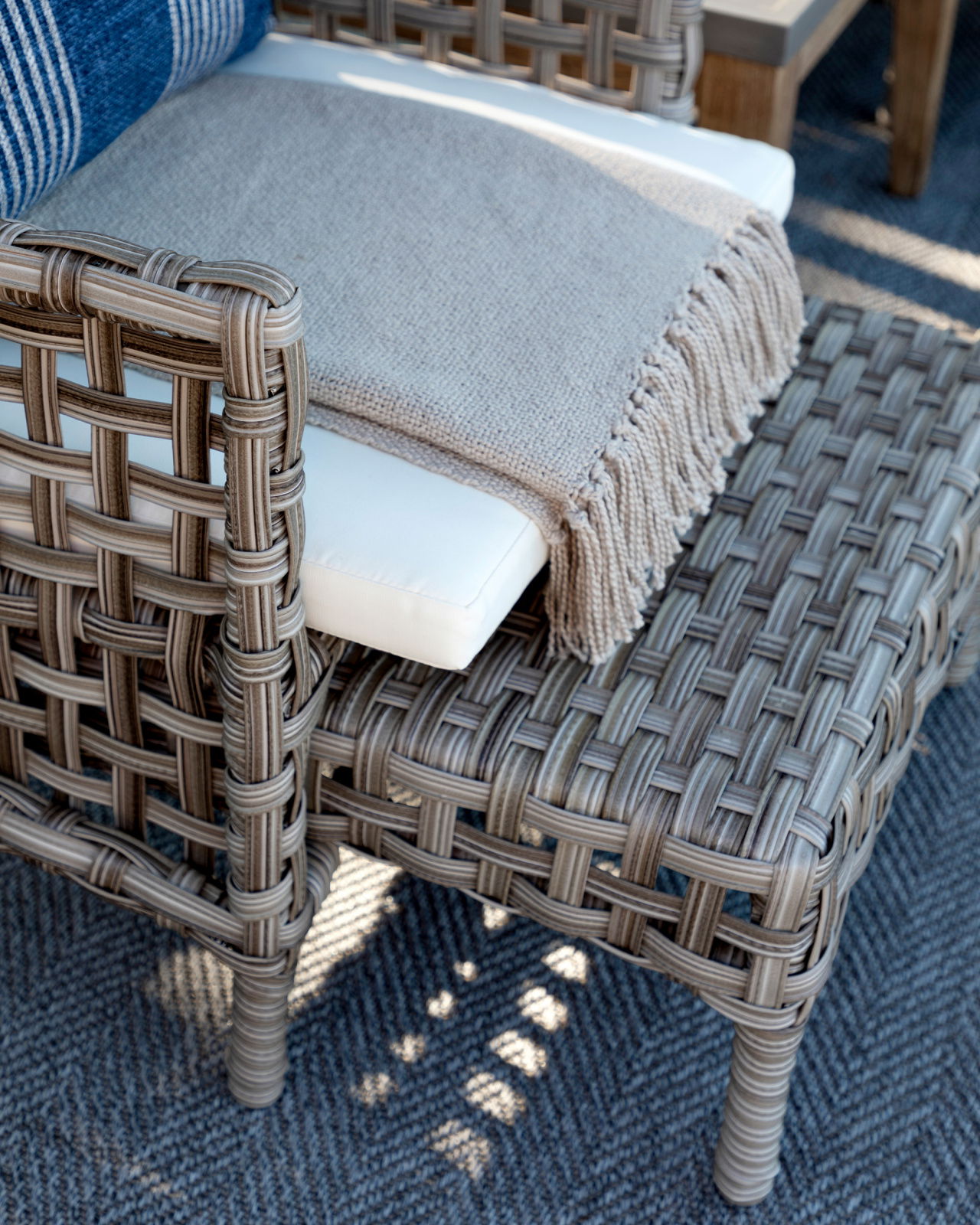 Tampa Classic Sun Lounger Grey