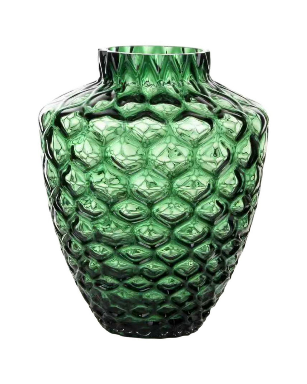 Montclair glazen vaas groen