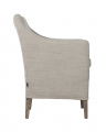 Avignon Dining Chair Sophie linen Black