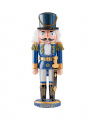 Erland Nutcracker Blue/White 25cm