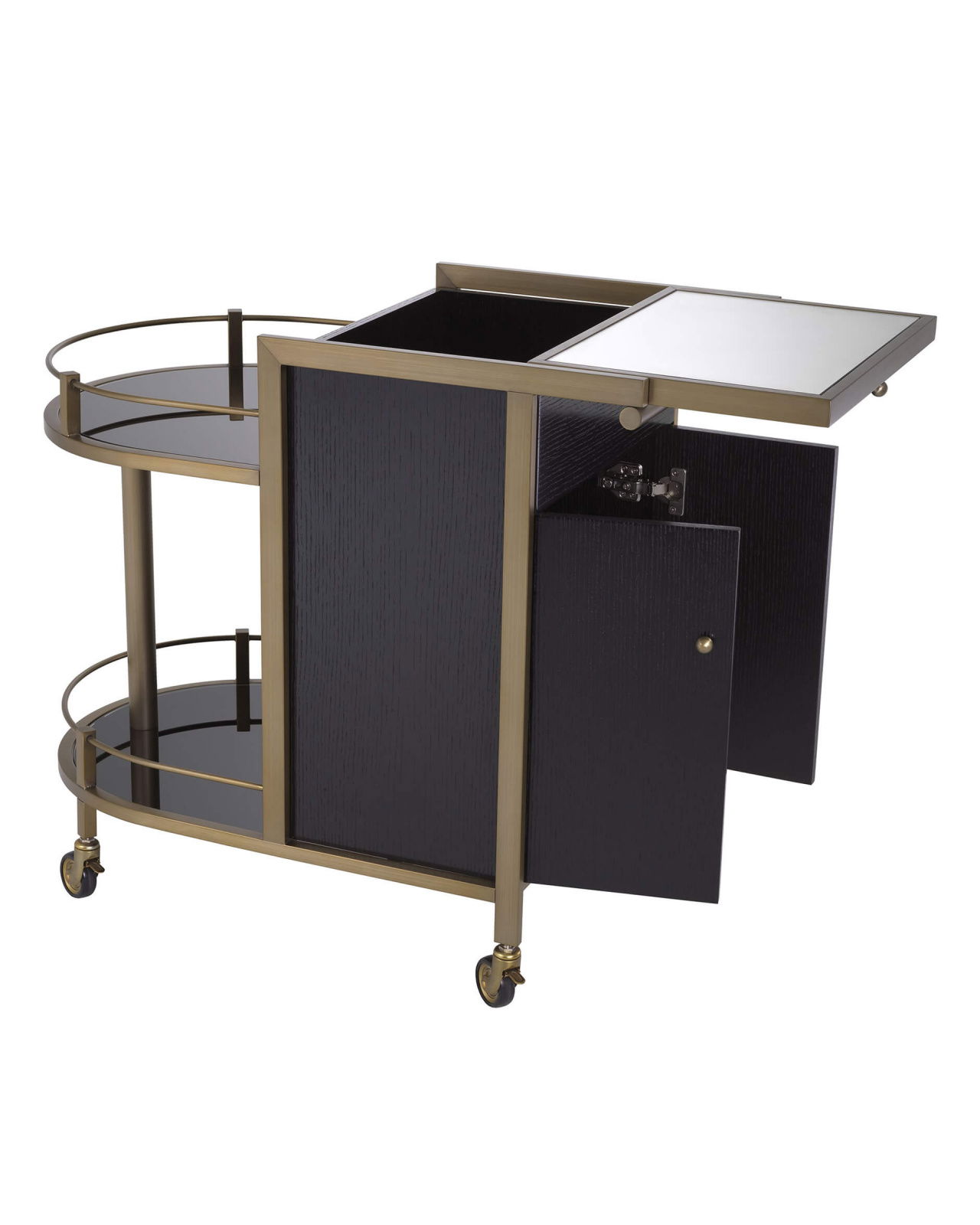 Bellini drinkvagn mässing