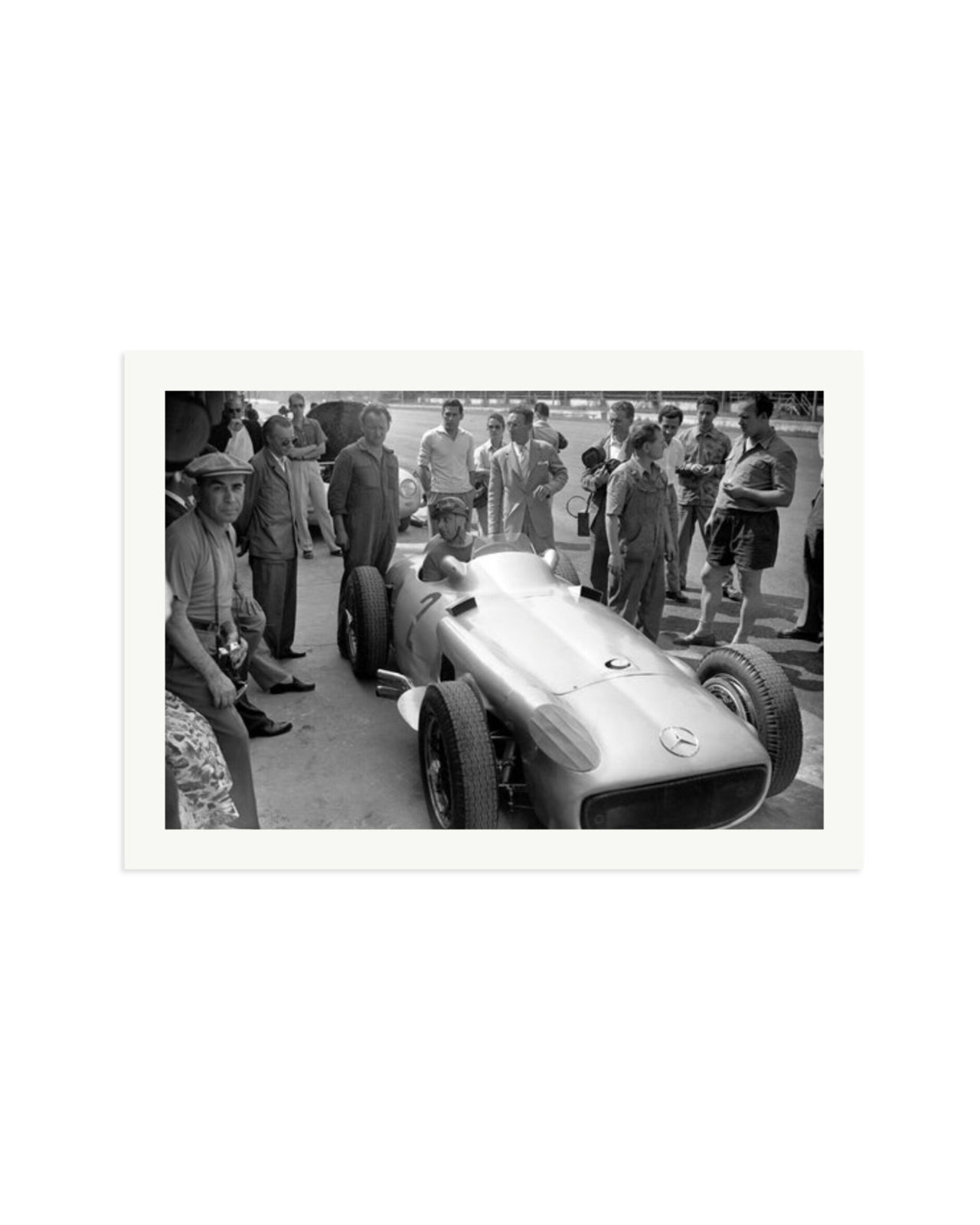 Juan Manuel Fangio, 1995 Print Only / XXL