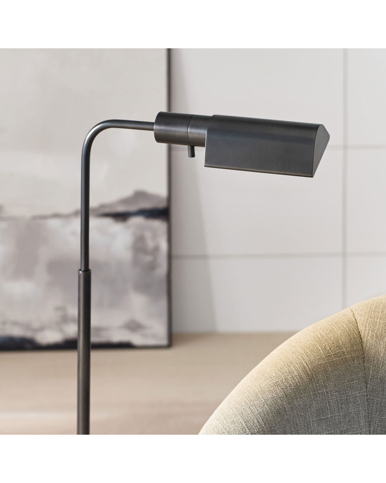 Studio golvlampa justerbar brons