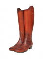 Riding Boots Umbrella Stand Red