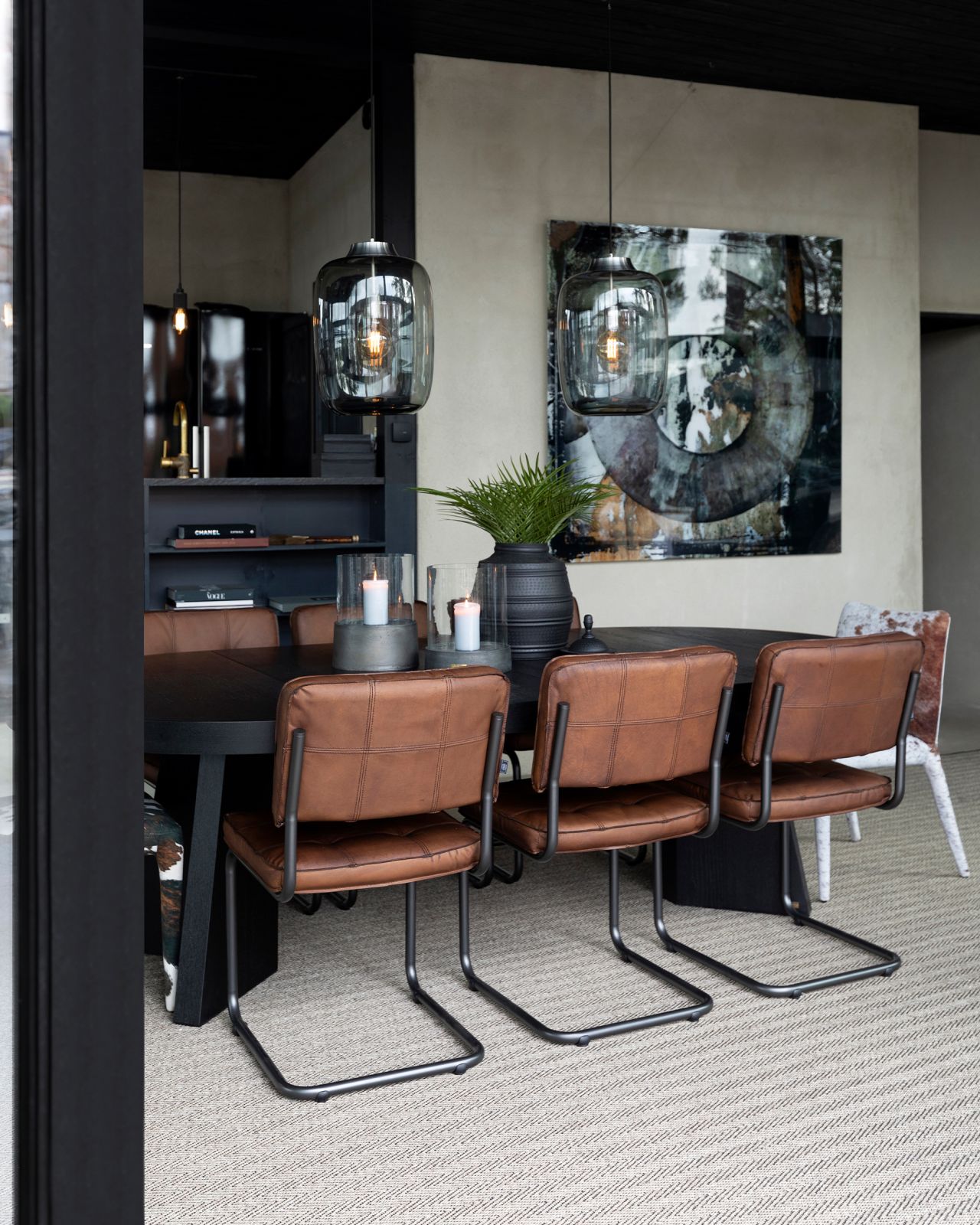 Endless Laut taklampa grå