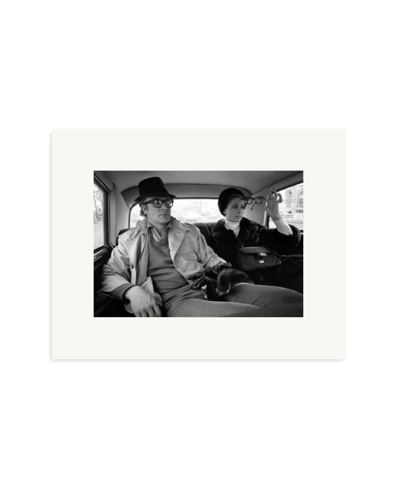 Camilla Sparv with Michael Caine Print Only / Small