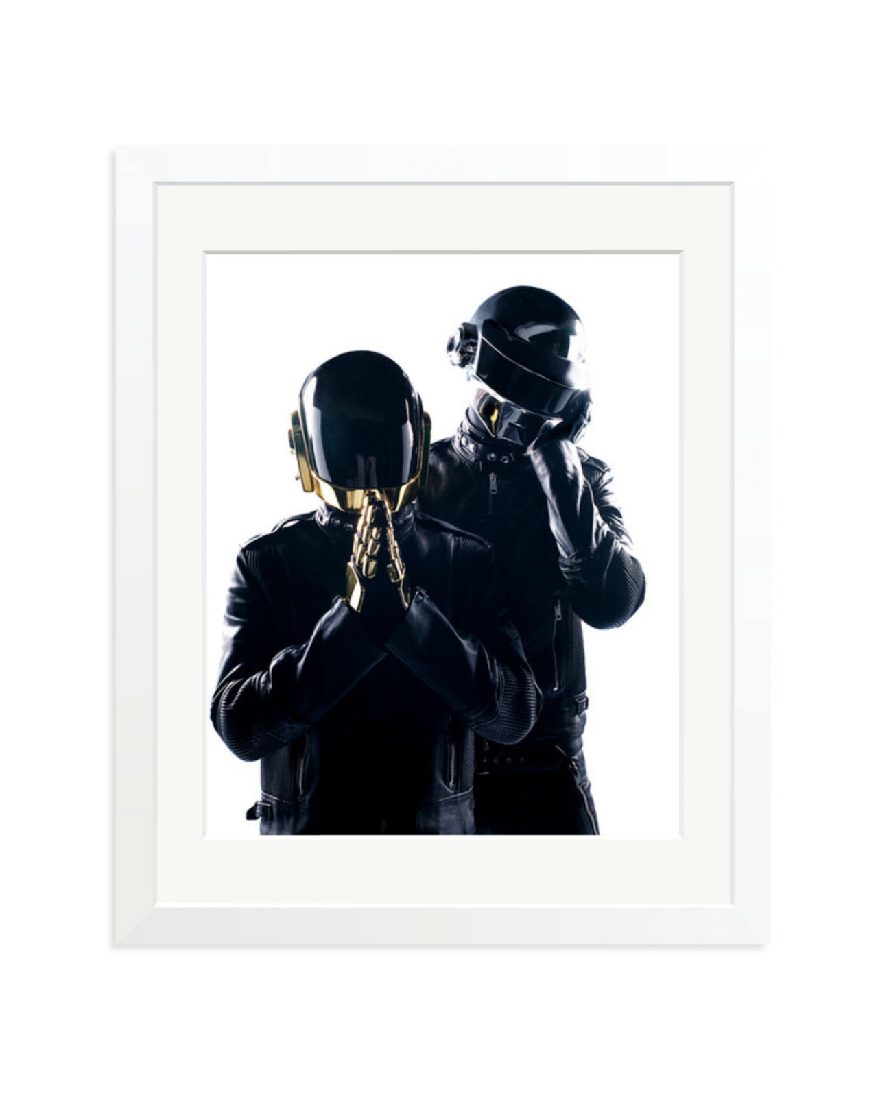 Daft Punk Robot Pray White / Medium