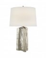 Sierra Buffet Lamp Silver/Linen
