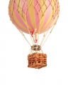 Hot Air Balloon Floating The Skies, Pink