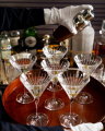 Manhattan Martini Glass Crystal 6-pack