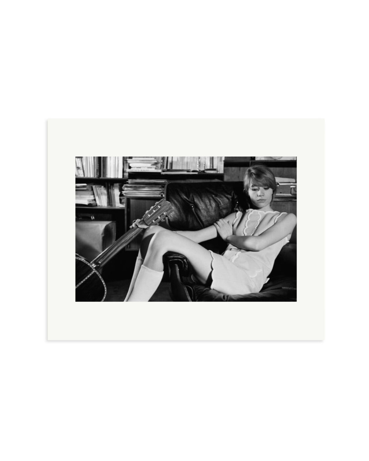 Francoise Hardy at Home Print Only / Medium