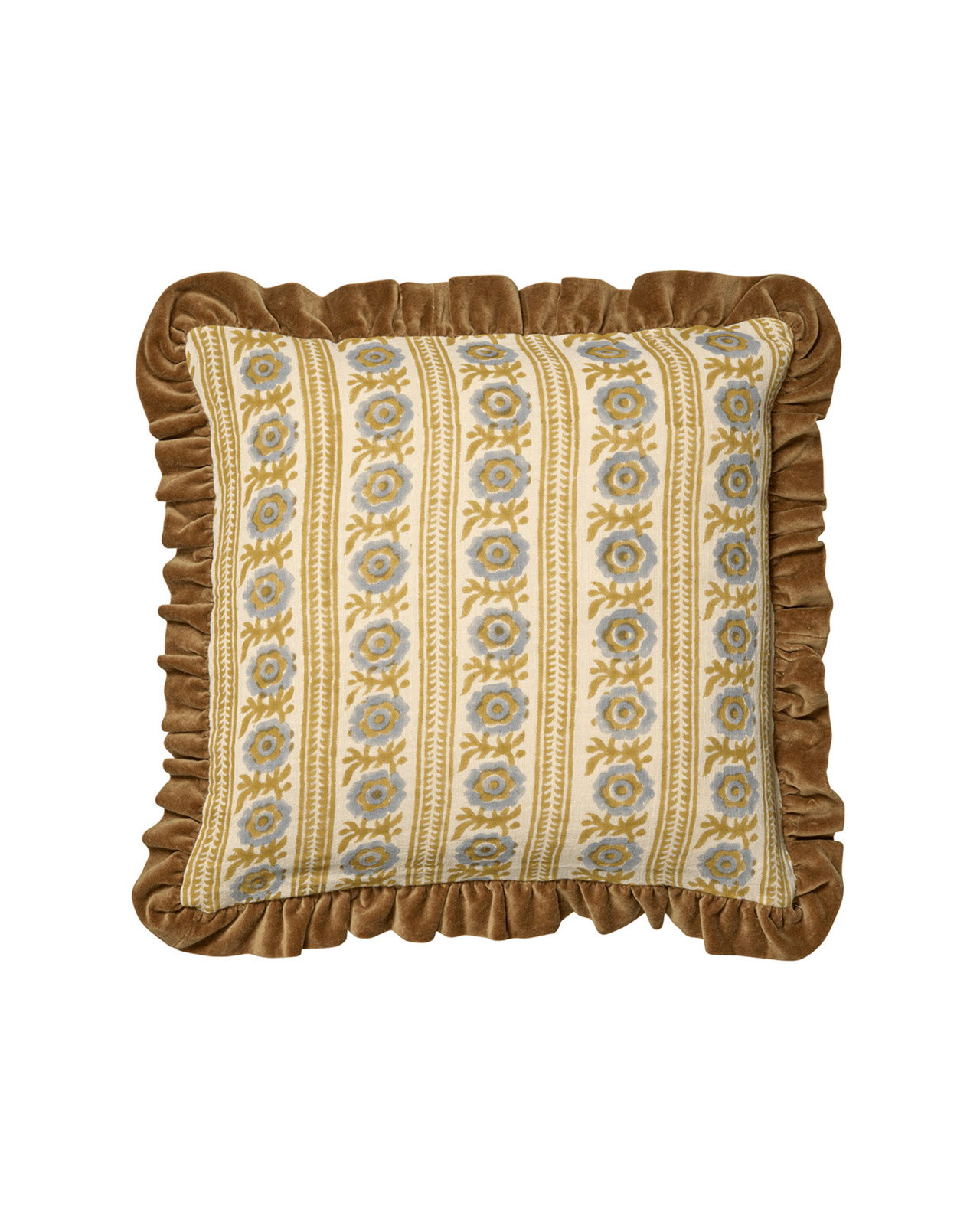 Kussenhoes Posy Geel