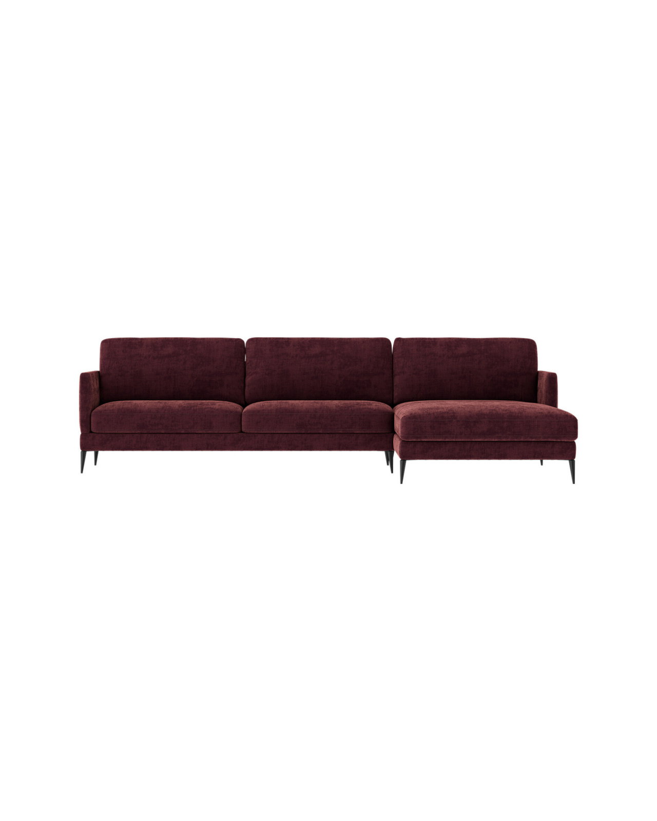 Andorra Lounge Sofa Gabby Burgundy