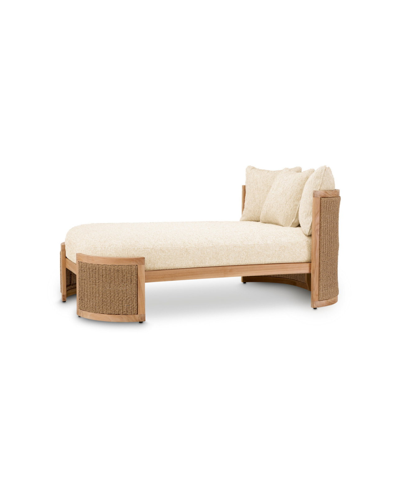 Marenzo teak sun lounger