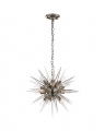 Quincy Small Sputnik Chandelier Polished Nickel