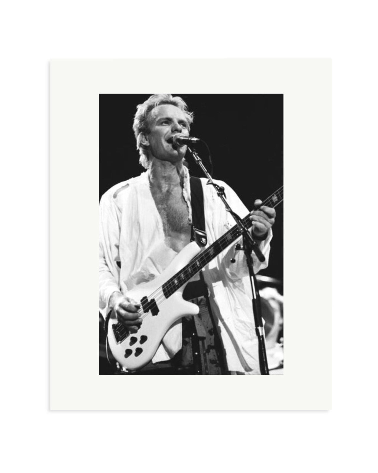Sting 1983 Print Only / Medium
