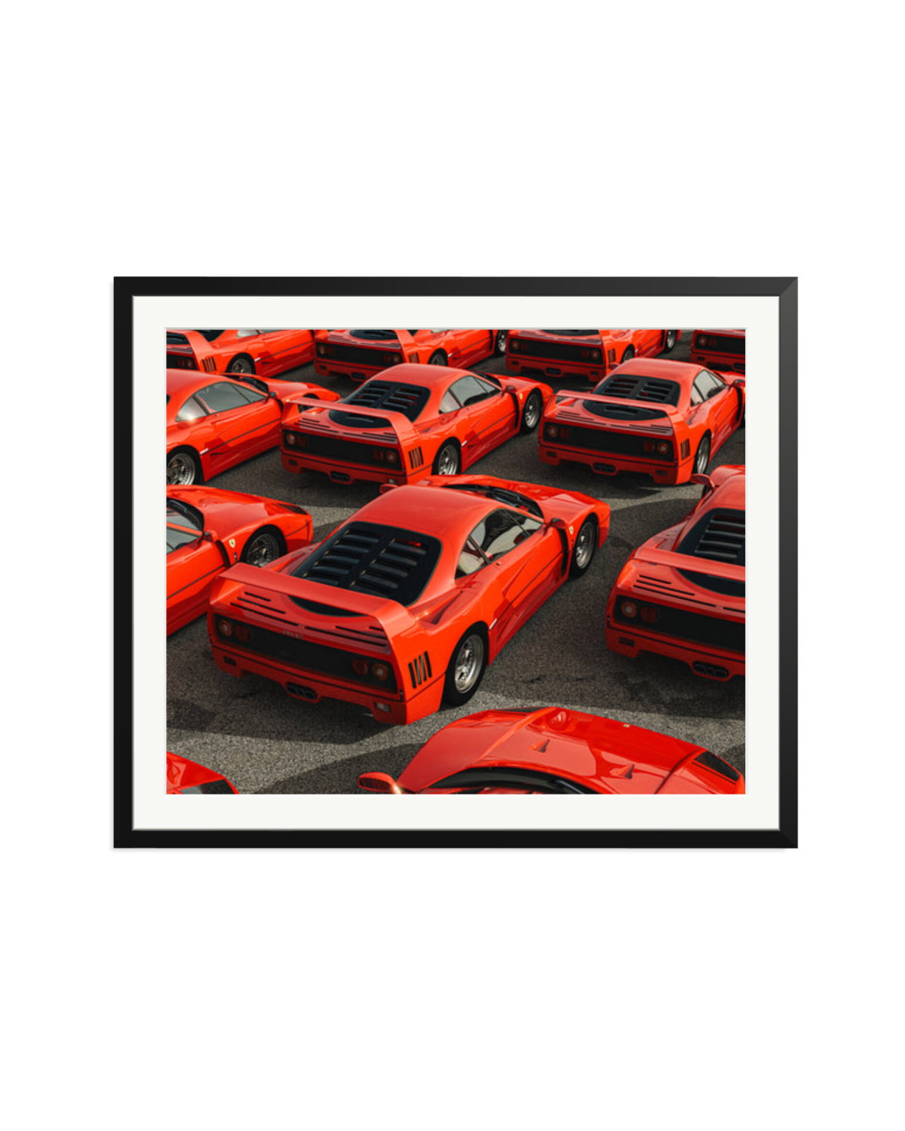 Ferrari F40 Parking Only Black / XXL
