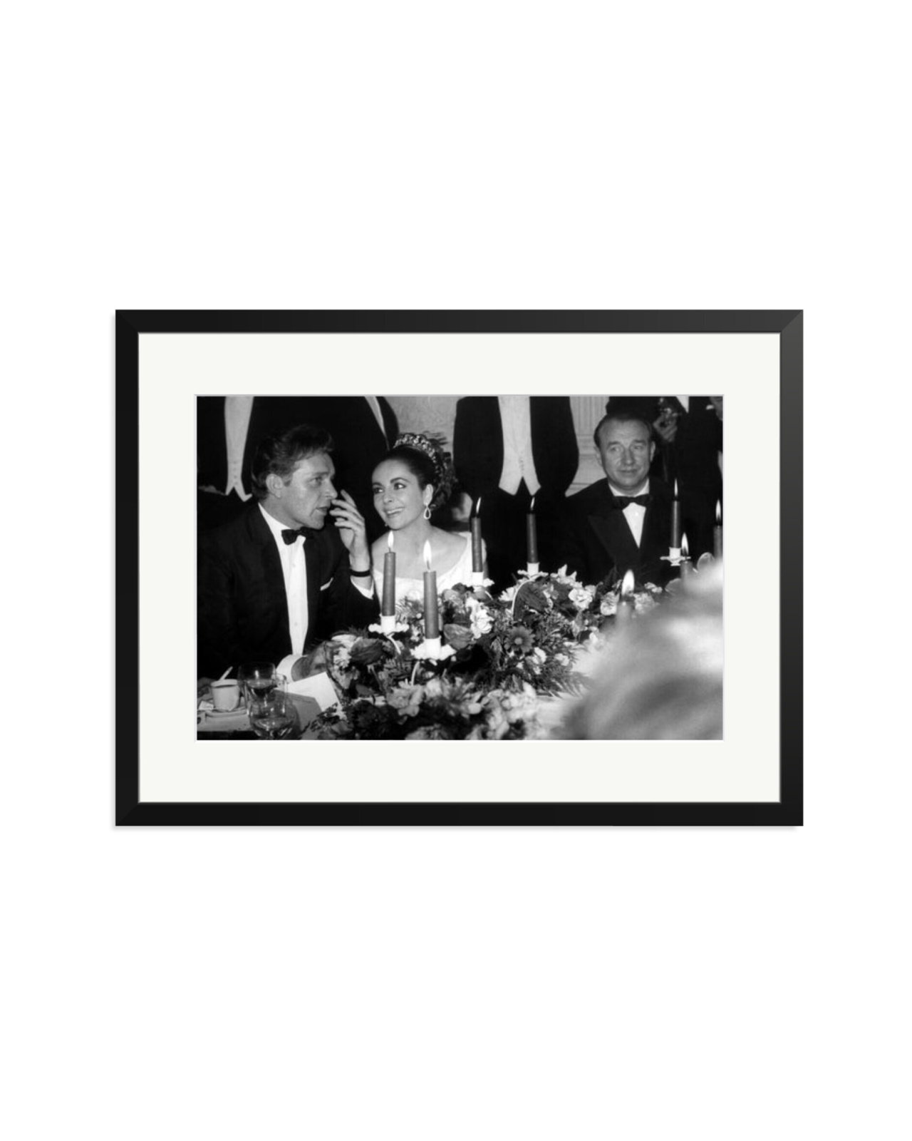 Taylor And Burton at Dinner Black / XL