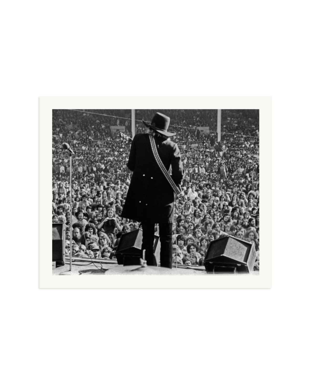 Joe Walsh at Cleveland Stadium Print Only / XXL