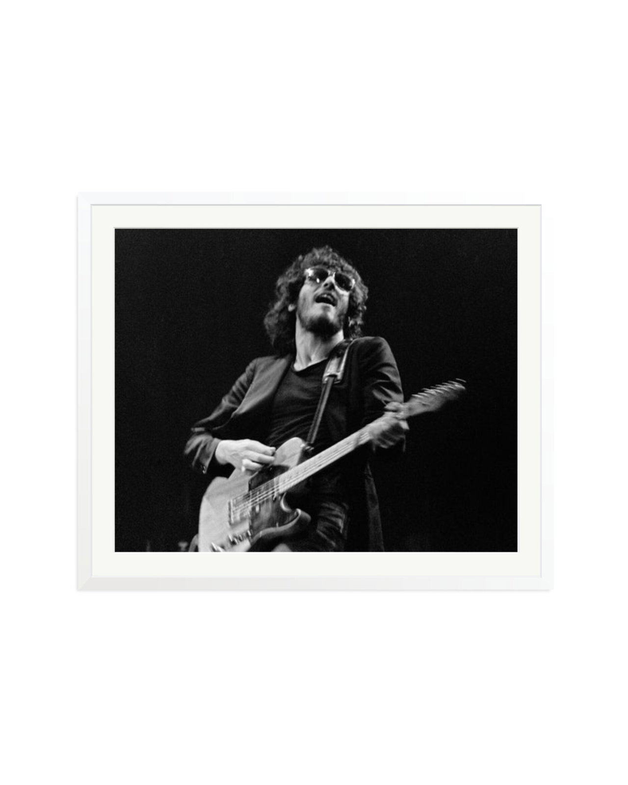 Bruce Springsteen 1976 White / XXL