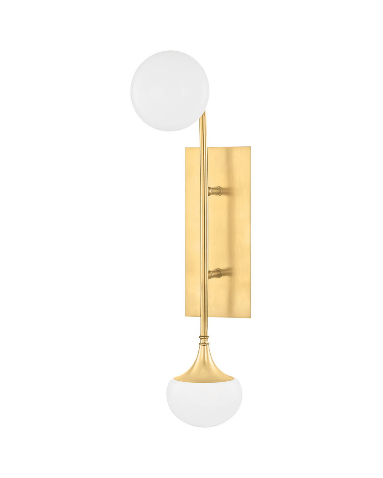 Fleming Wall Sconce Aged Brass