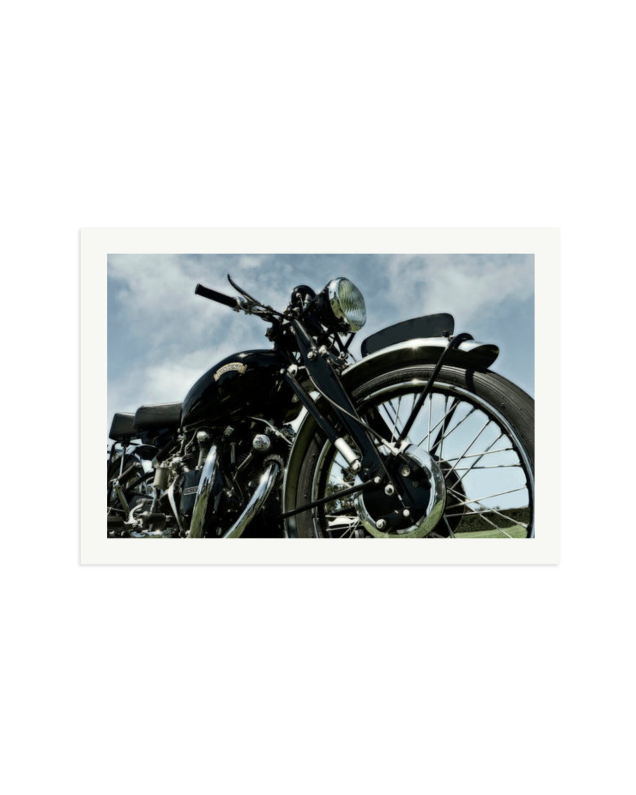 Vincent Black Shadow Print Only / XXL